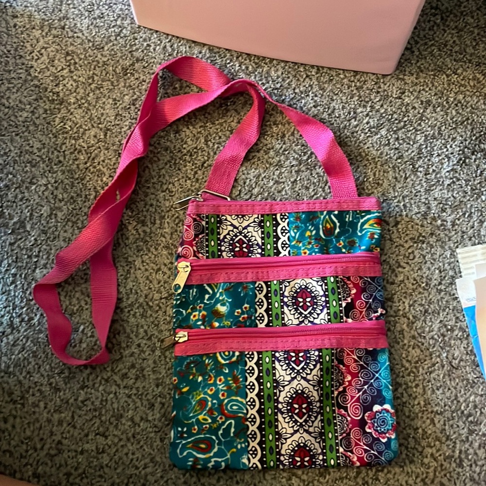 Cross Body Printed Purse